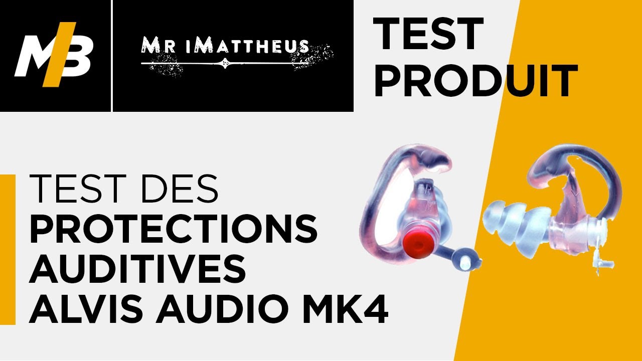 Test des protections auditives Alvis Audio MK4