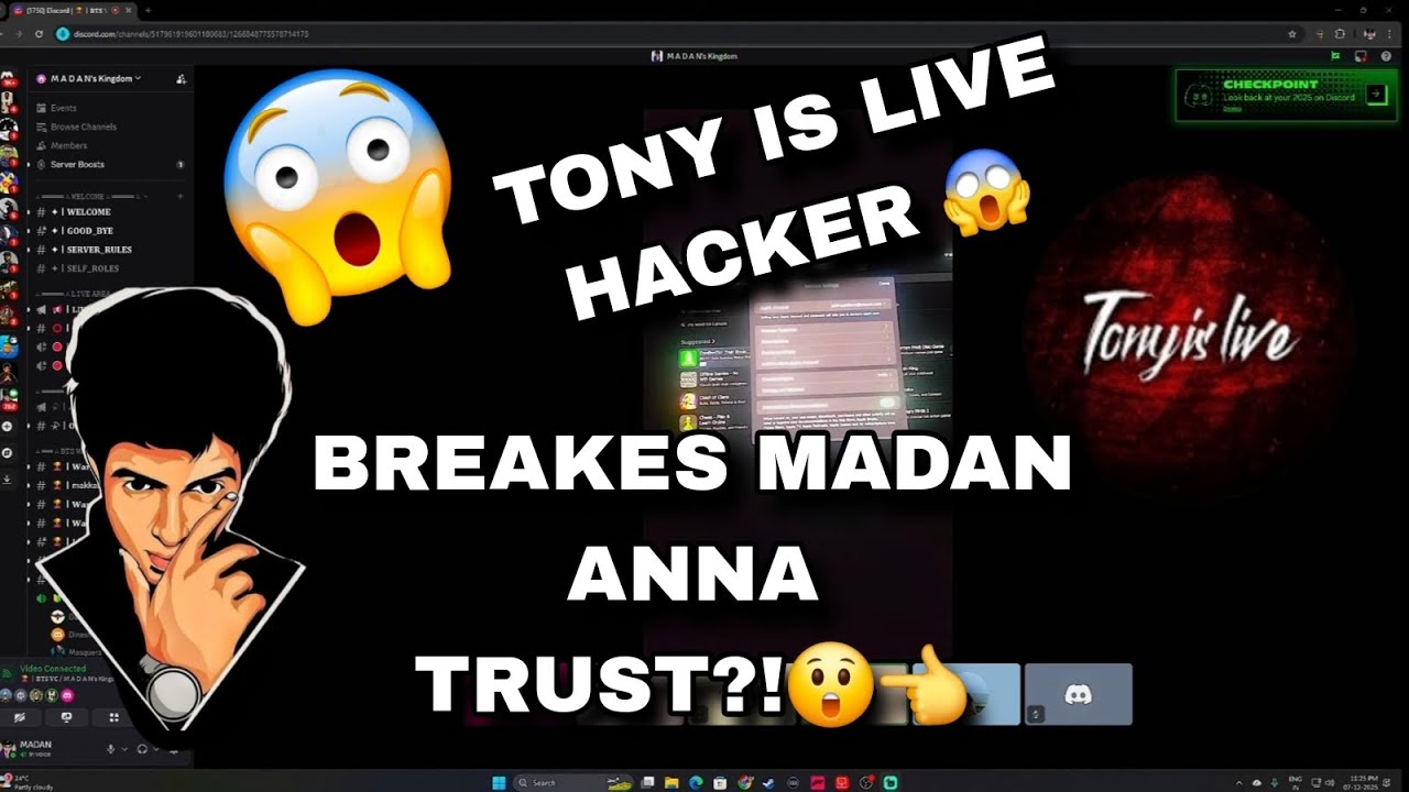 MADAN ANNA CHECKED TONY😱|| TONY BREAKS TRUST 😢?!||