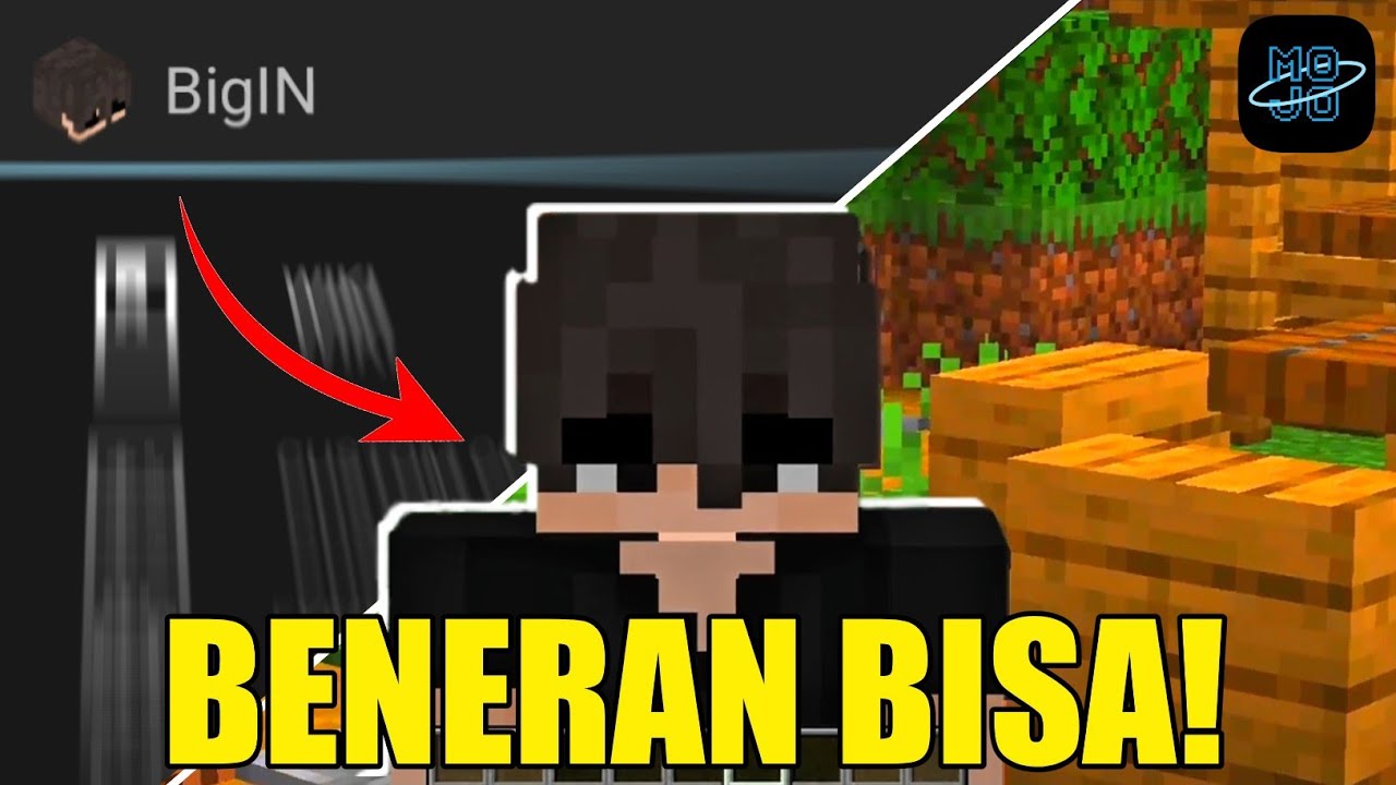 Cara pasang Skin Tanpa ResourcePack dan Akun Premium di Mojo Launcher‼️🔥