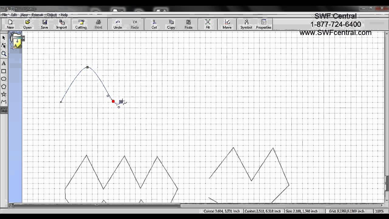 Roland Cut Studio - Drawing Tools - Video 3