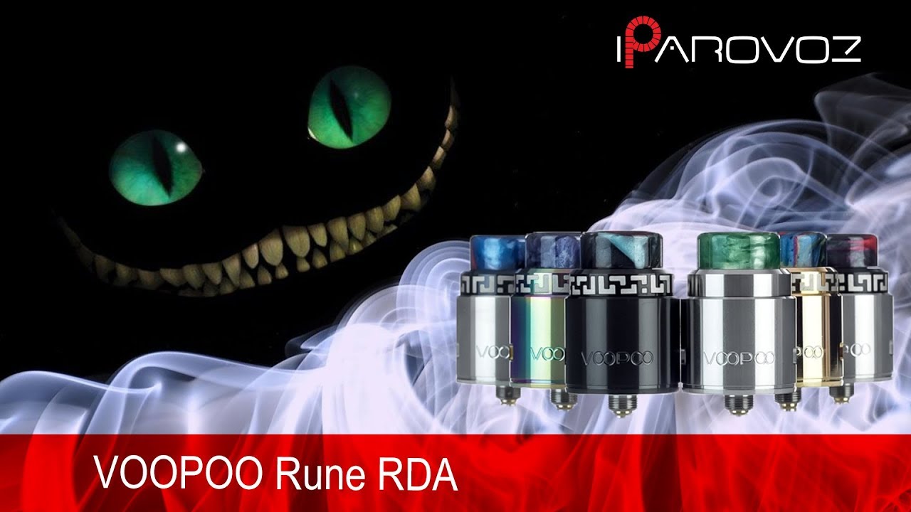 VOOPOO Rune RDA обзор. Лучшая голова от Voopoo