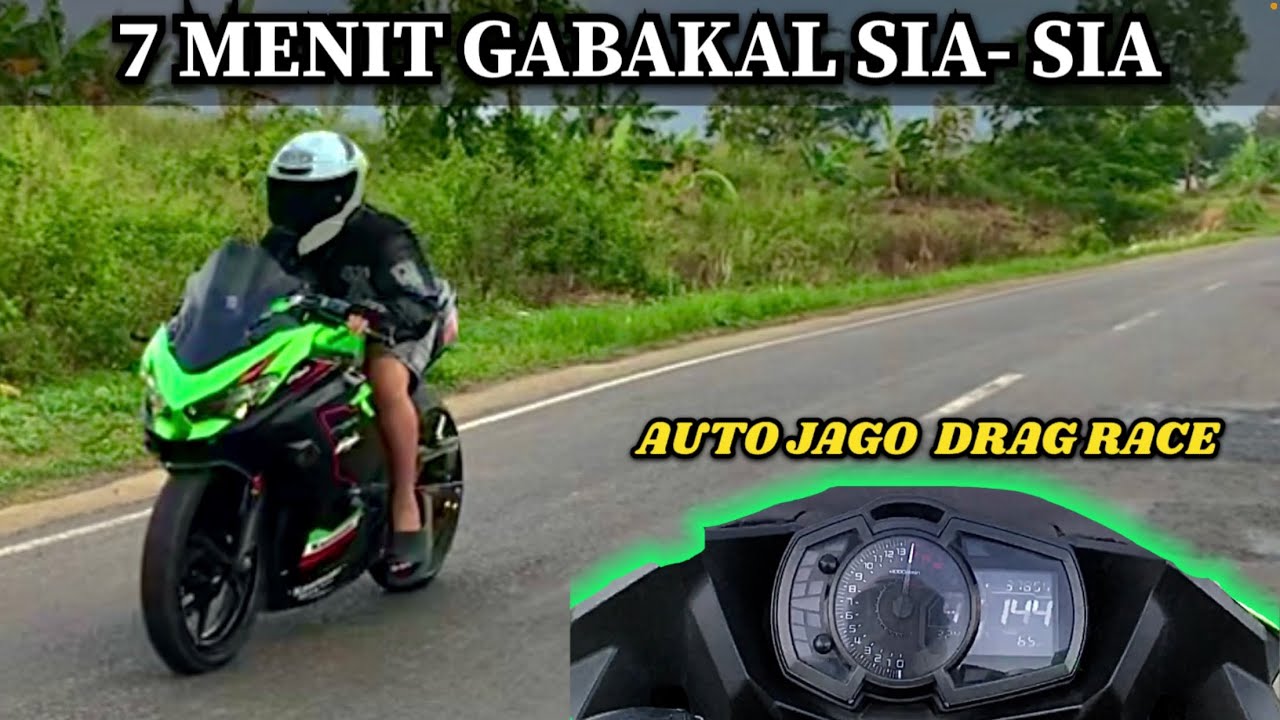 TUTORIAL START ALA DRAG RACE (PEMULA) NEW NINJA 250