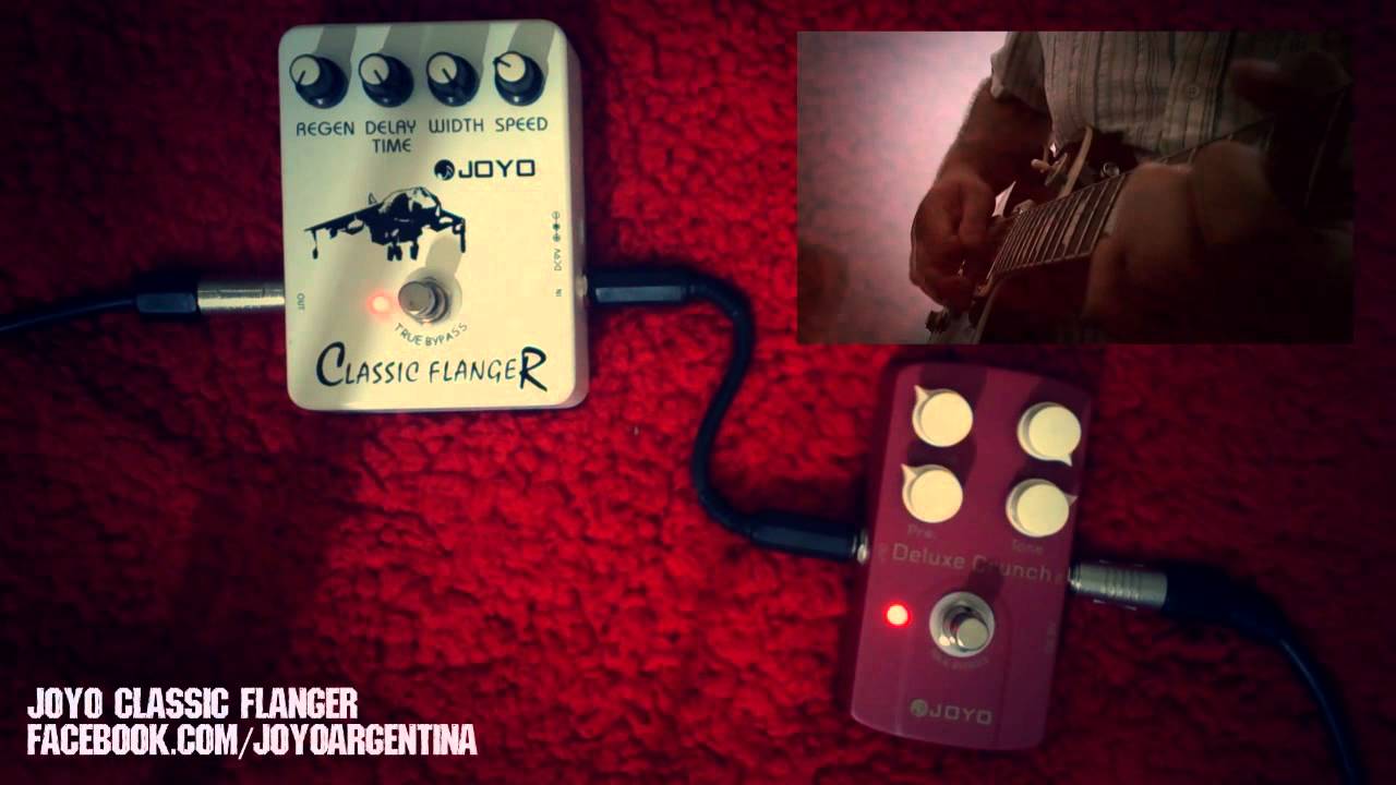 Review Pedal Joyo Classic Flanger Argentina