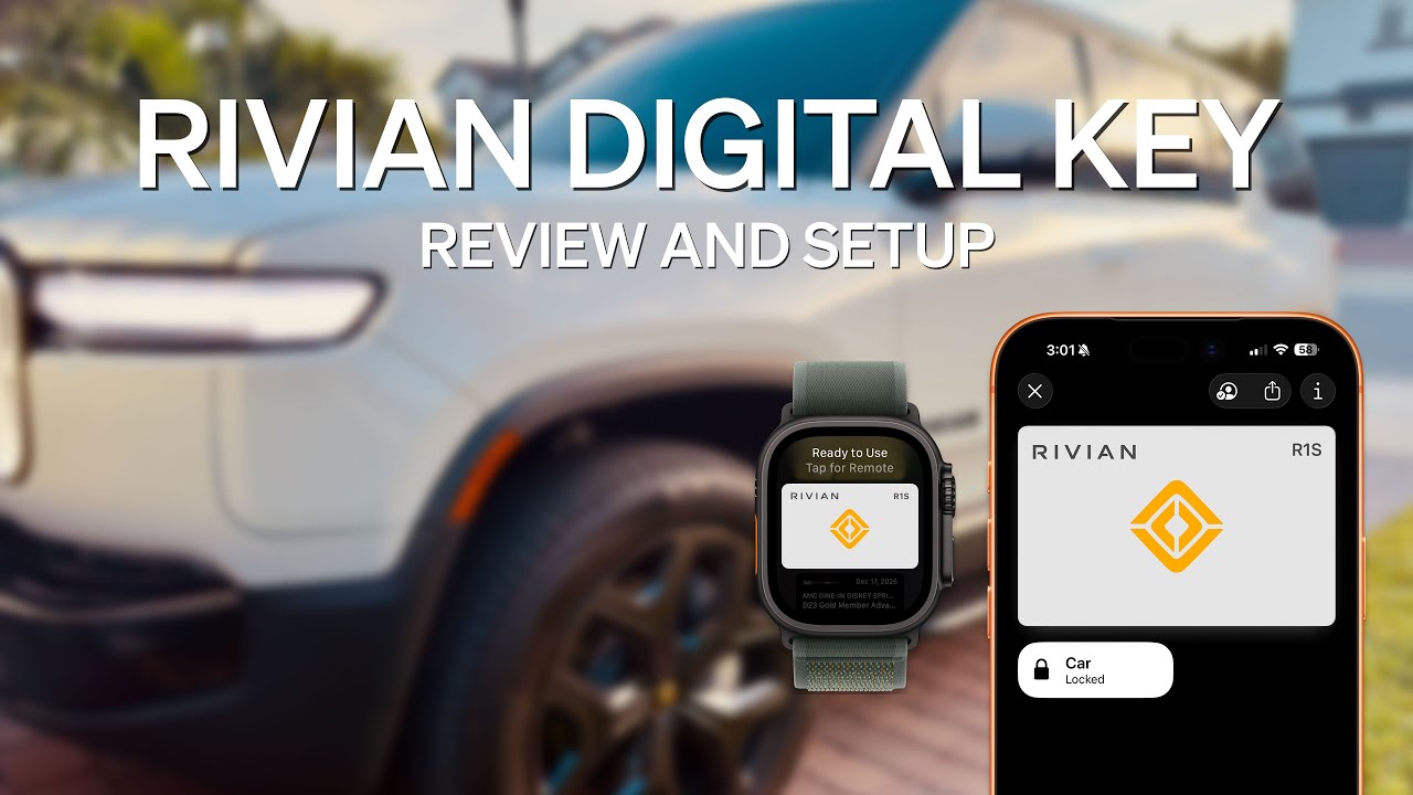 Все, что вам нужно знать о Rivian Digital Key второго поколения