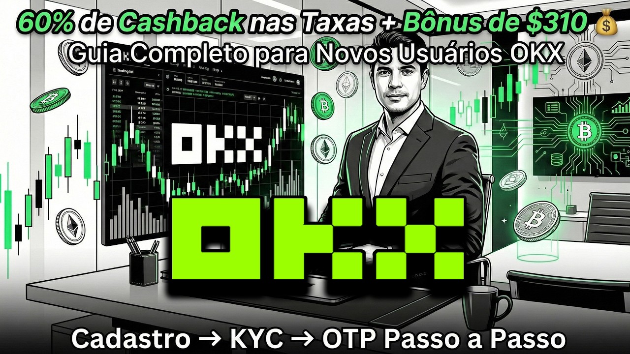 OKX Brasil 2026 &mdash; Como Criar Conta Passo a Passo + 60% Cashback nas Taxas
