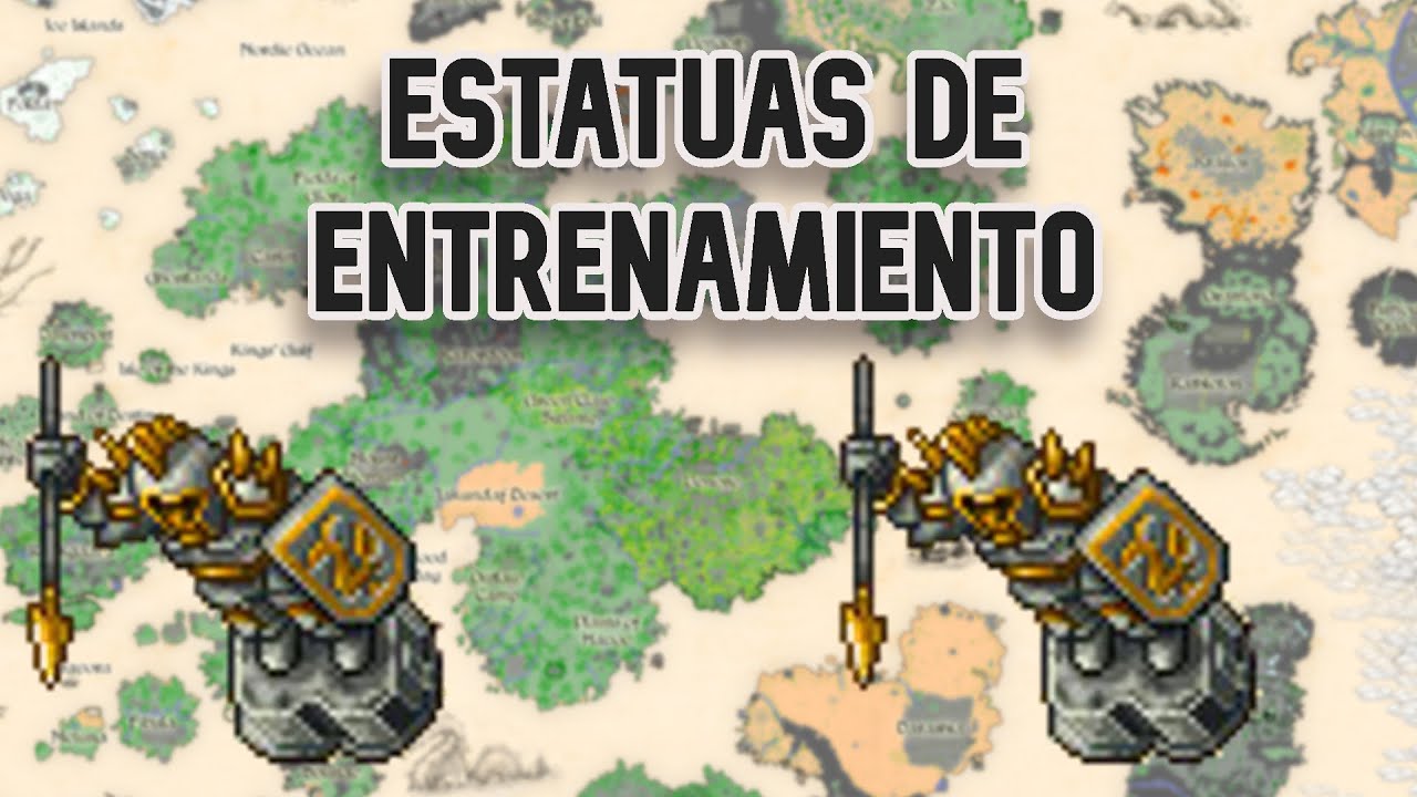 Estatuas de entrenamiento // Tibia