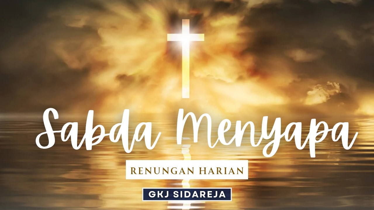 Sabda Menyapa (Kamis, 19 Maret 2026)