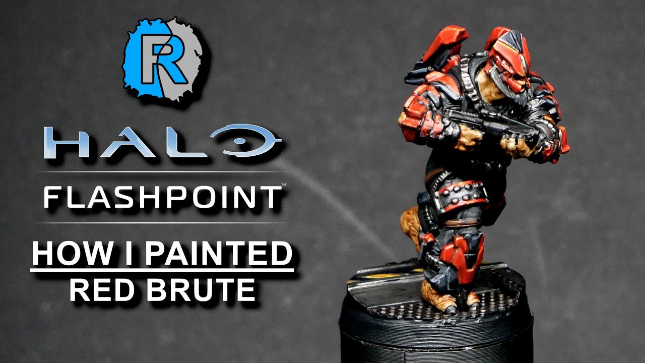 How to Paint a Banished Brute | Halo Flashpoint Miniature Tutorial