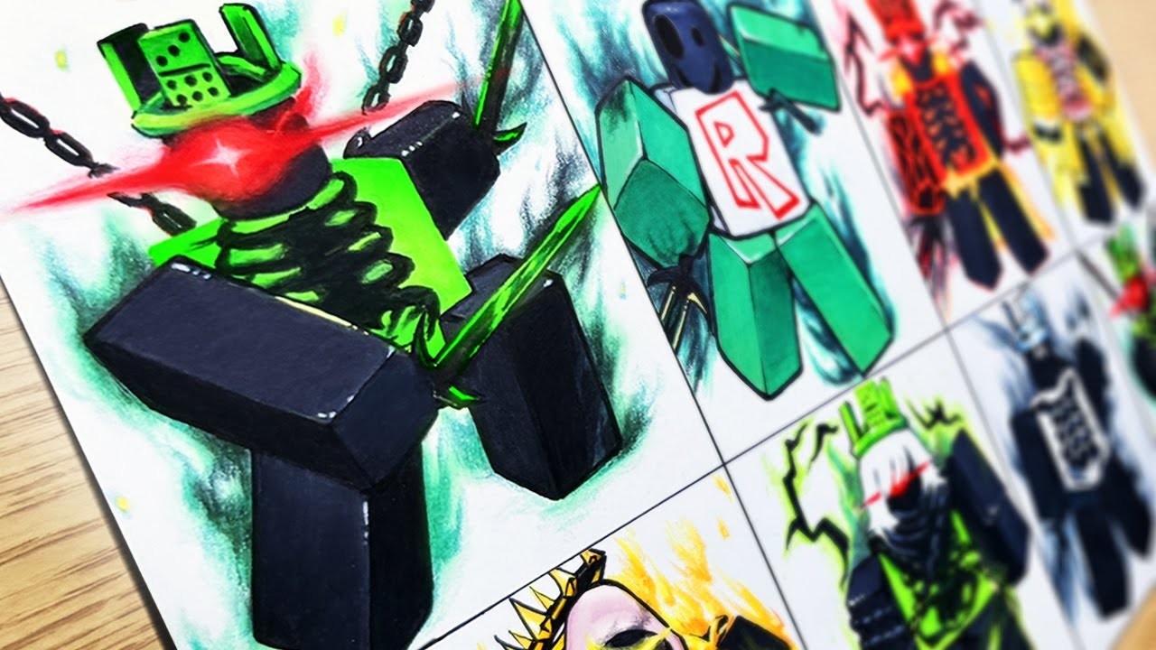 Drawing Forsaken : ALL 1x1x1x1 - Timeless, Betrayed, Infernum, Champion [ROBLOX]