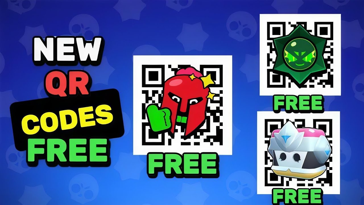 Новые рабочие QR-коды в Brawl Stars