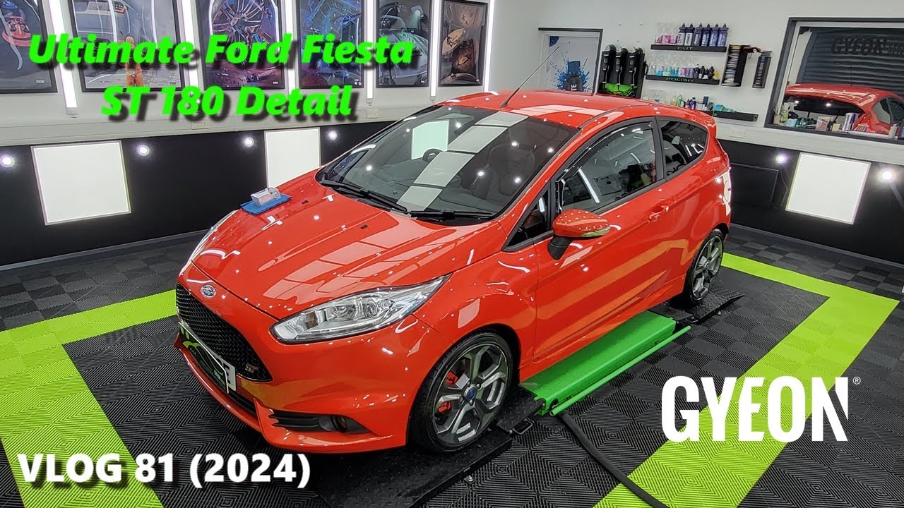 Идеальная детализация Ford Fiesta ST 180! Расплавленный оранжевый + керамическое покрытие Gyeon I...
