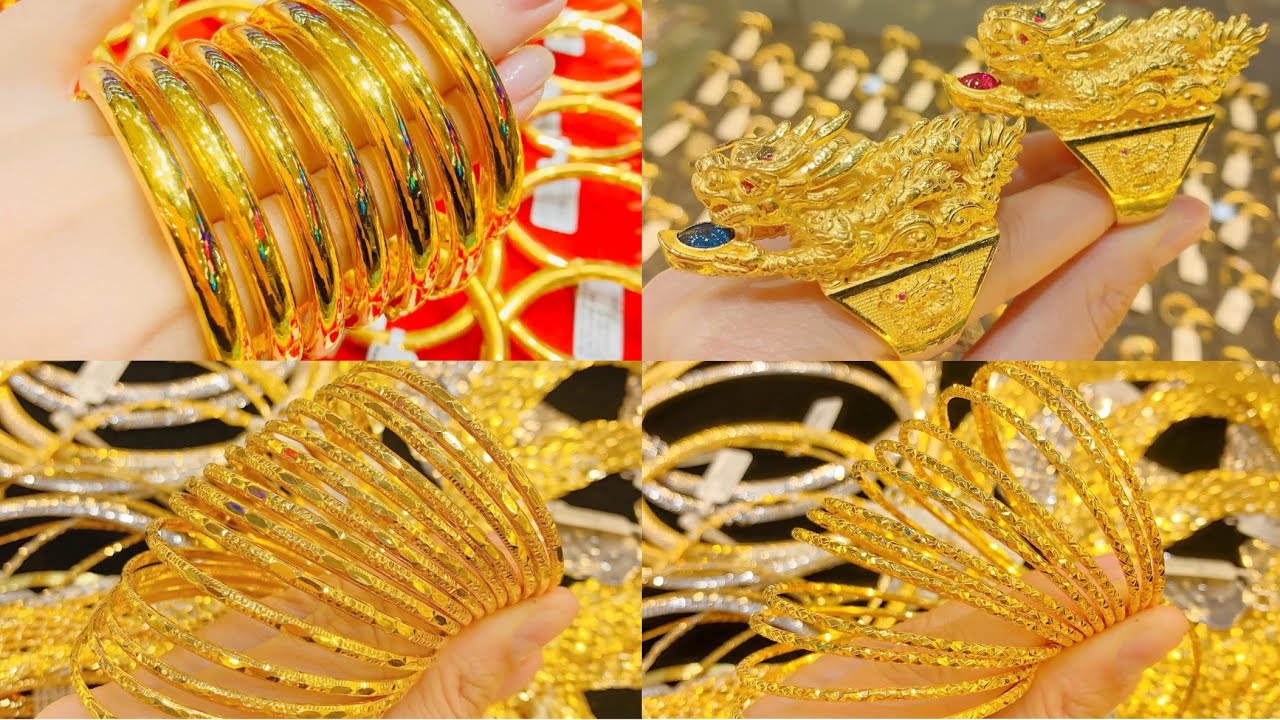 FULL NHỮNG MẪU VÀNG MỚI NHẤT KIM THÀNH THẢO GIỚI THIỆU VÀNG CTY 18k VÀNG 24K : XIMEN NHẪN DÂY VÒNG