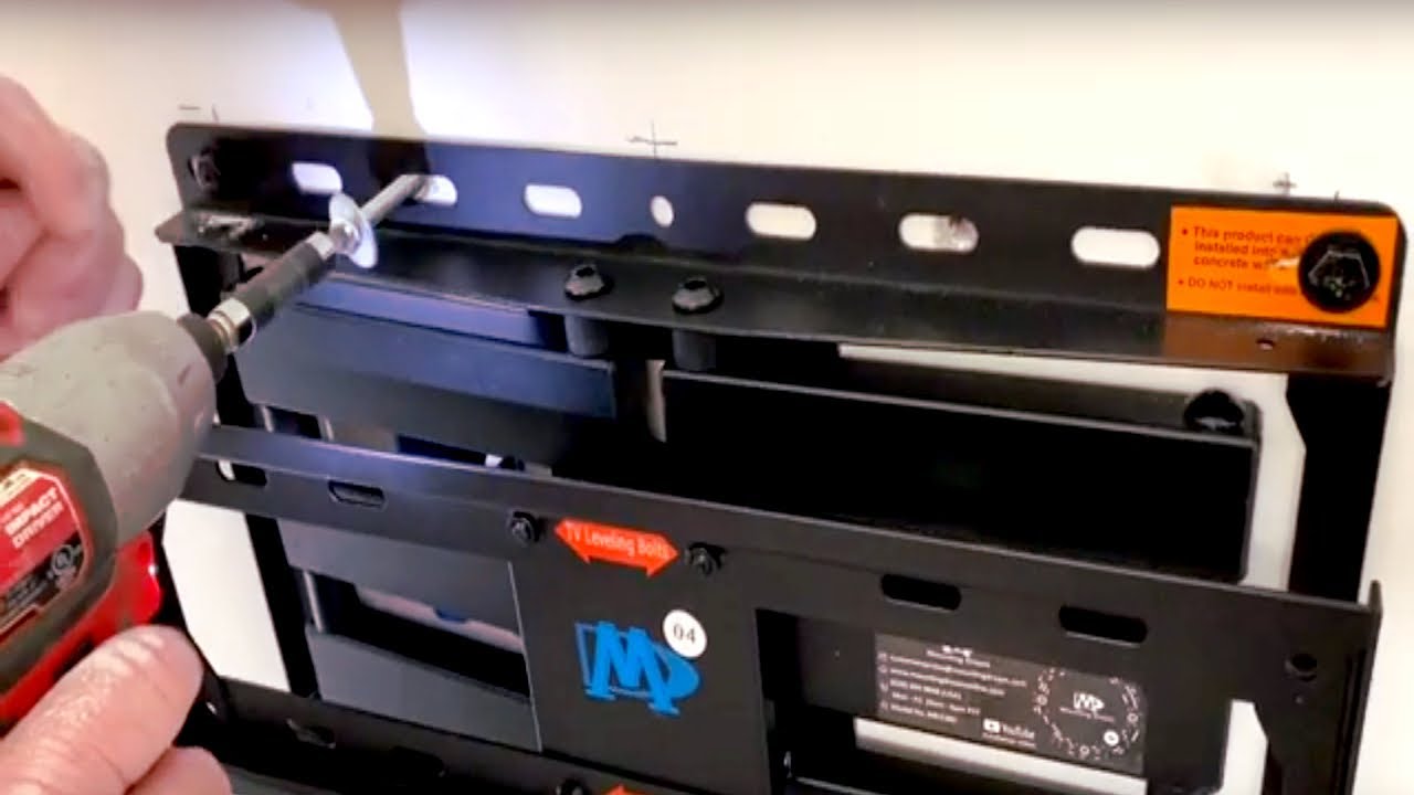 How to Install a Mounting Dream Articulating TV Wall Mount