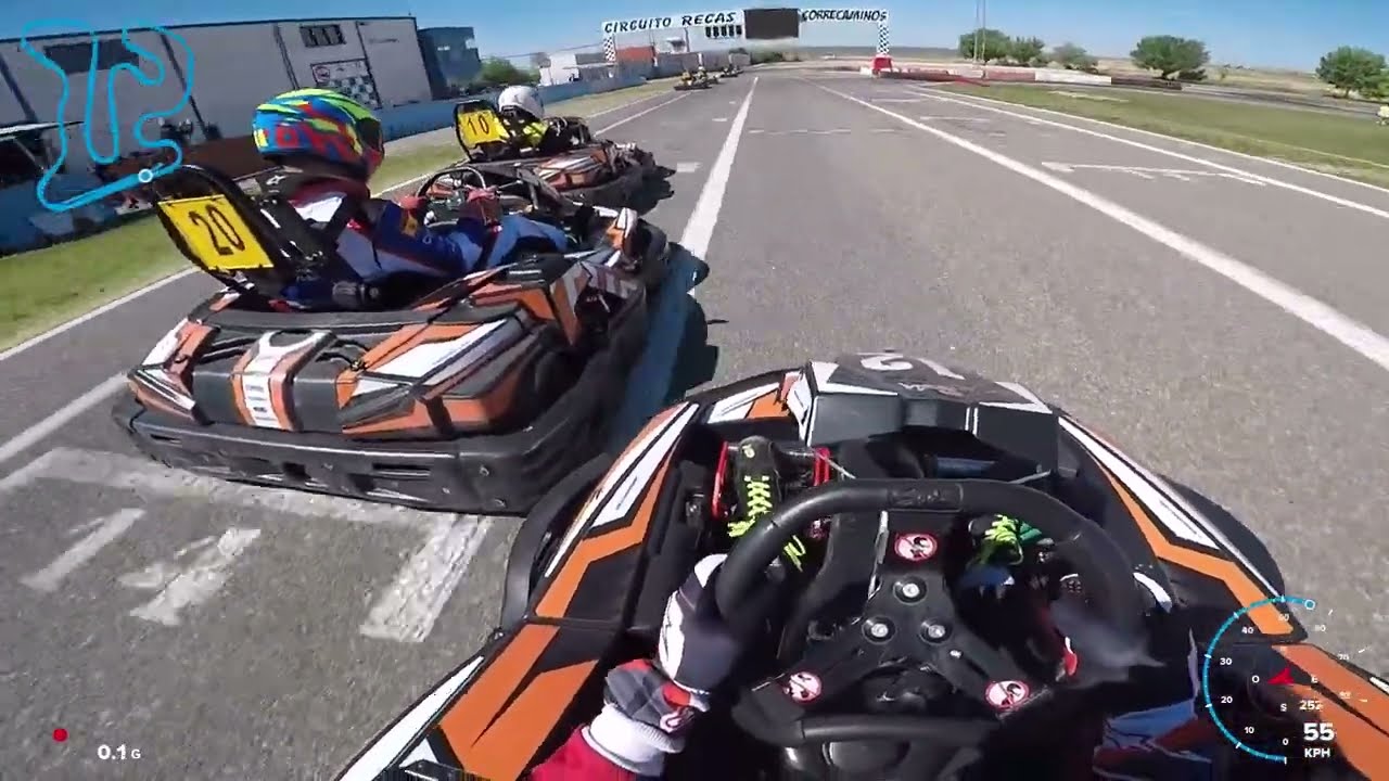 CKRC 2023 GP4 KARTING CORRECAMINOS RECAS 80Kg carrera 1
