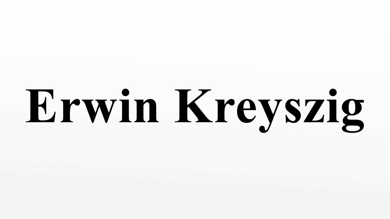 Erwin Kreyszig