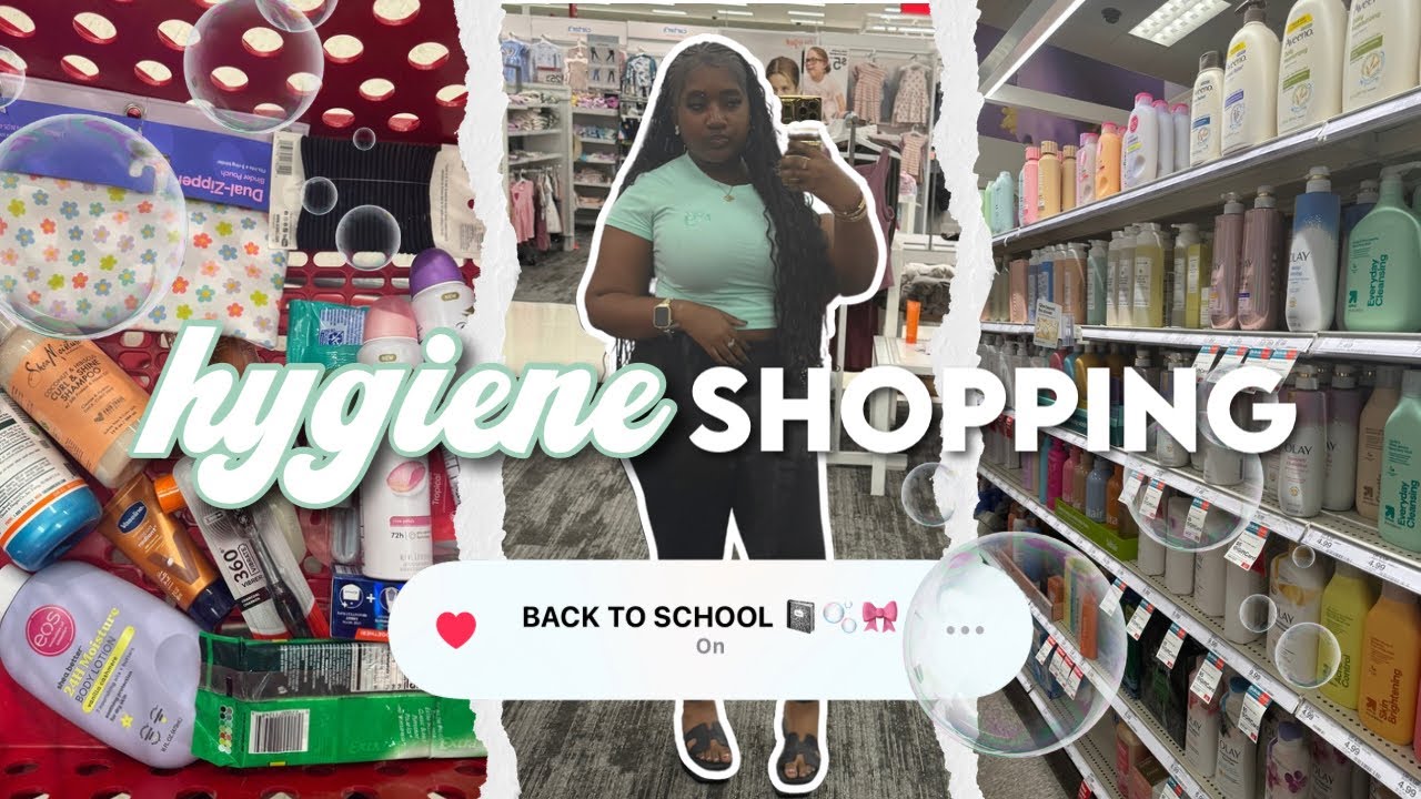 BACK TO SCHOOL HYGIENE SHOPPING + $100 HAUL | Kacey Tinwa