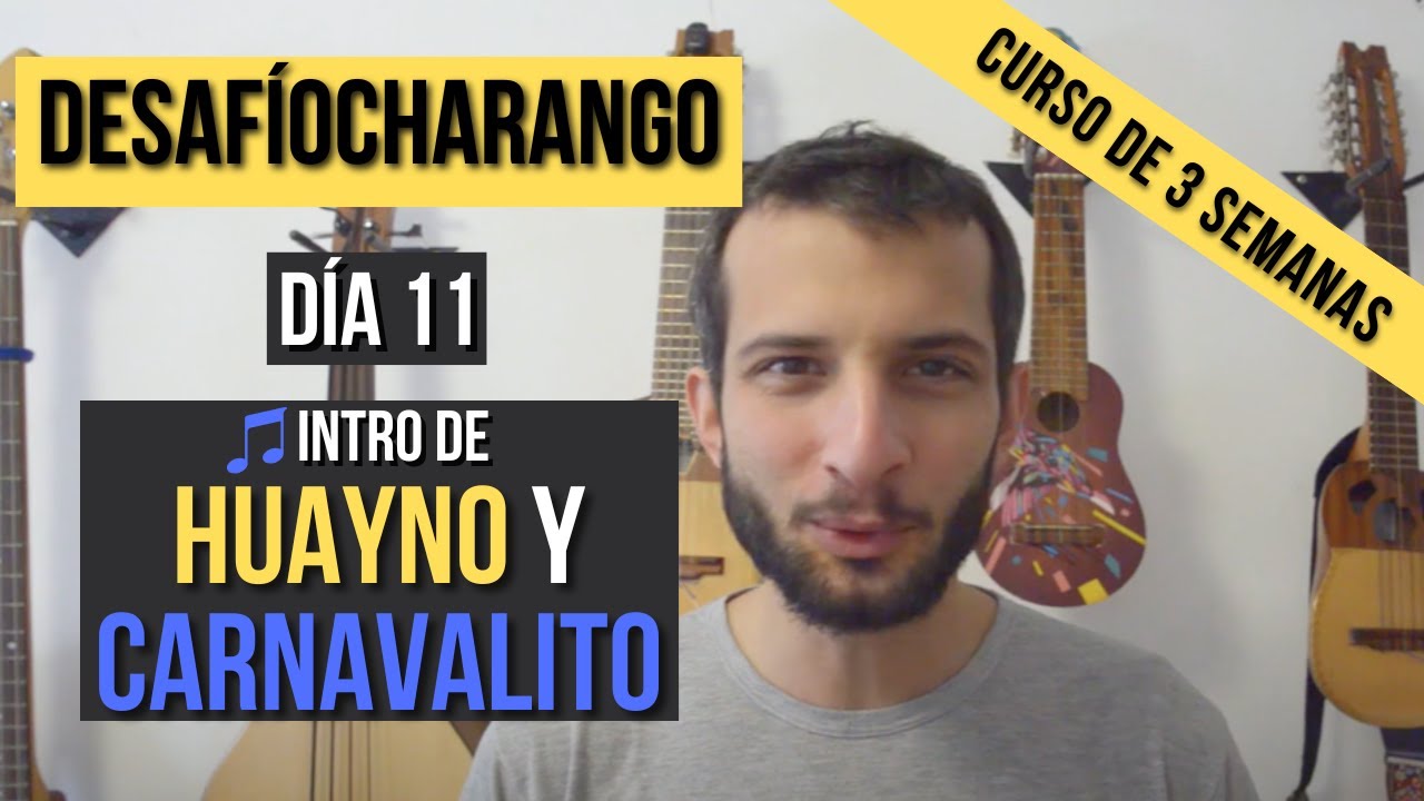 ¿Podés seguir este ritmo? Introducción de Huayno/Carnavalito🎸#desafiocharango Día 11