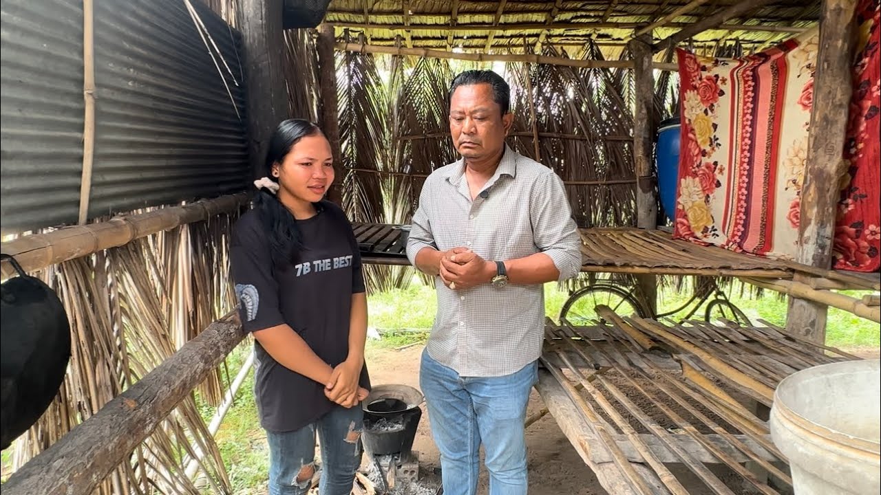 អាណិតក្មួយស្រីគ្មានទីពឹងរត់មកជ្រកក្នុងខ្ទមពីនាក់បងប្អូន By Pou Vot