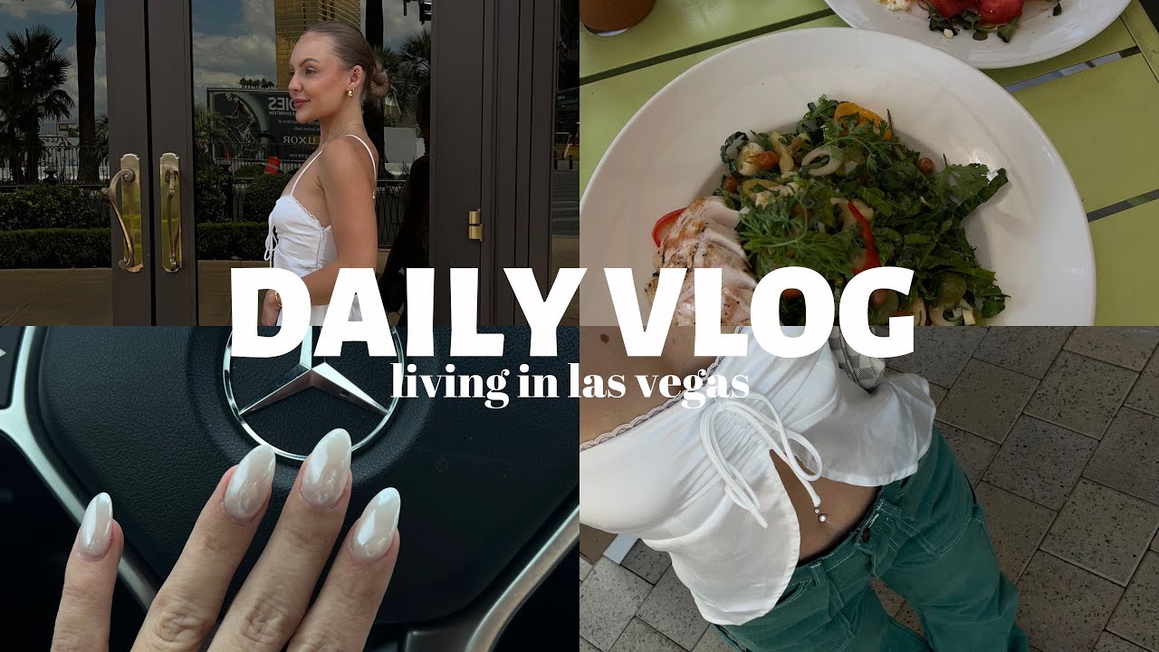 VLOG: office supplies haul, shopping in vegas + seeing baybaymama!