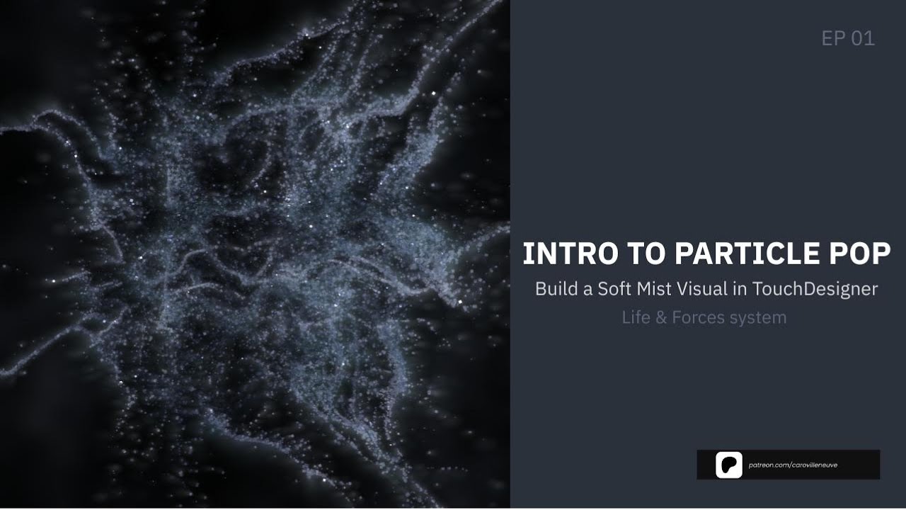 Intro to Particle POP — TouchDesigner Tutorial