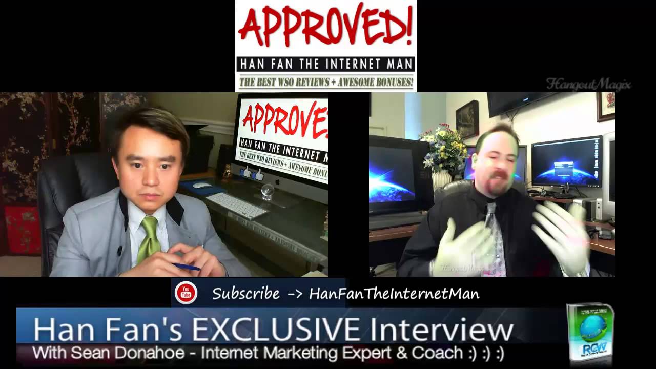 Rapid Content Wizard - Han Fan's EXCLUSIVE Interview With Sean Donahoe