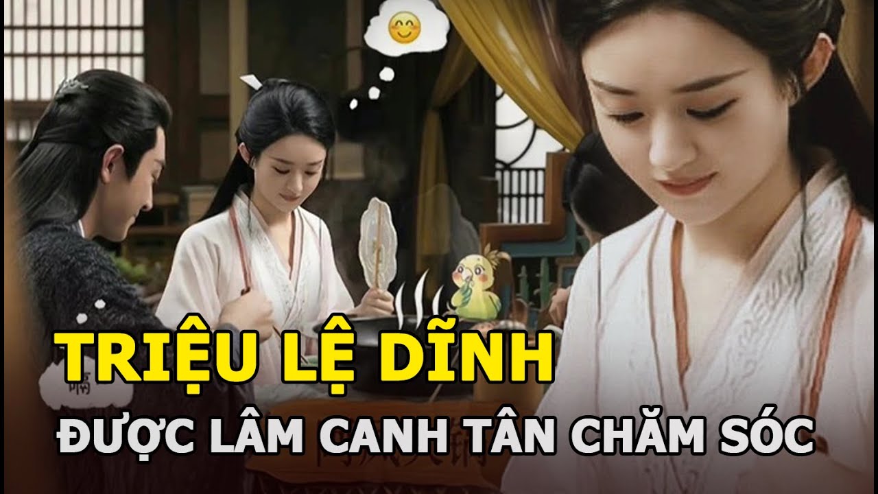 Triệu Lệ Dĩnh được Lâm Canh Tân ngọt ngào chăm sóc khi tha thiết đòi ăn lẩu