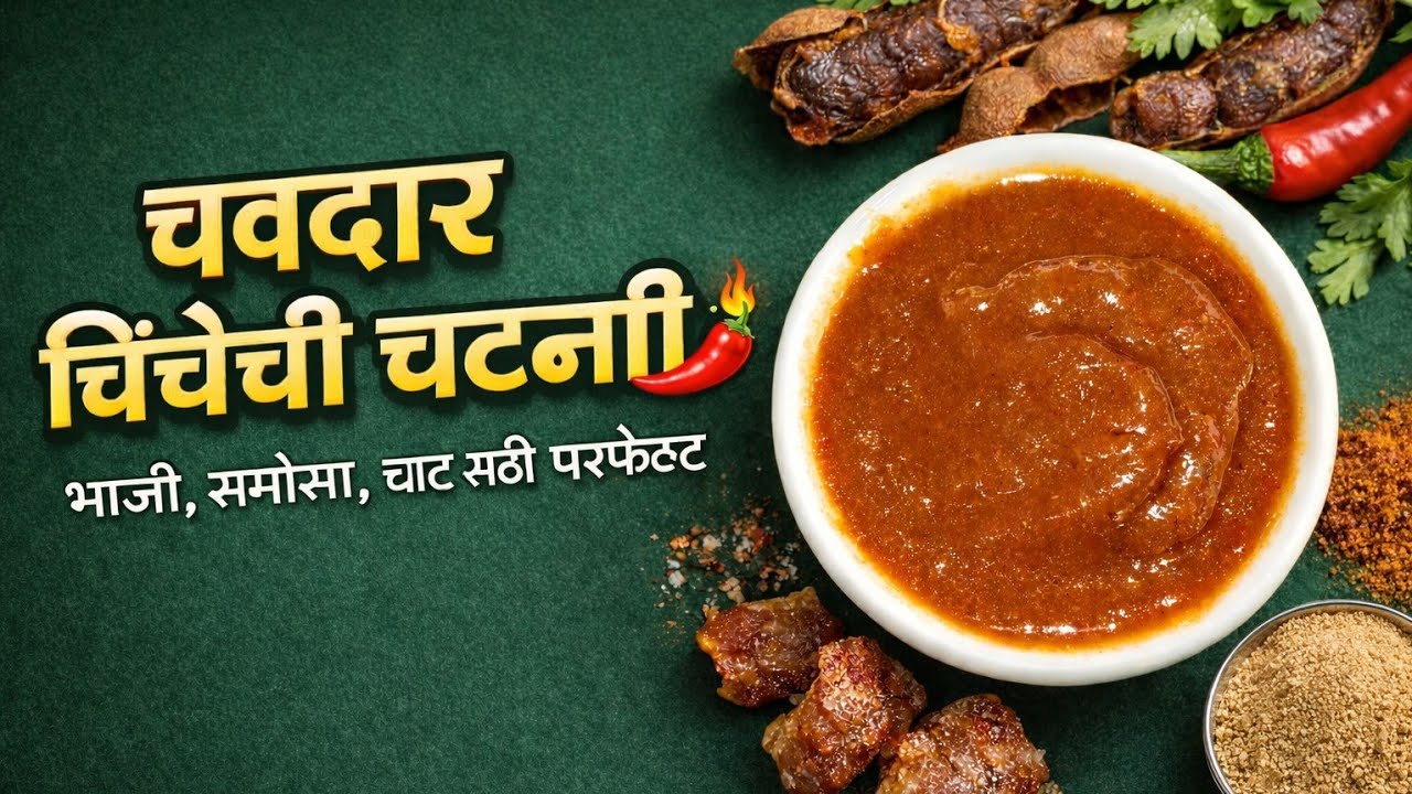 खास महाराष्ट्रीयन चिंचेची चटणी रेसिपी || आंबट गोड चविष्ट 5 मिनिटांत तयार 🔥 @ShitalsKitchenMarathi1