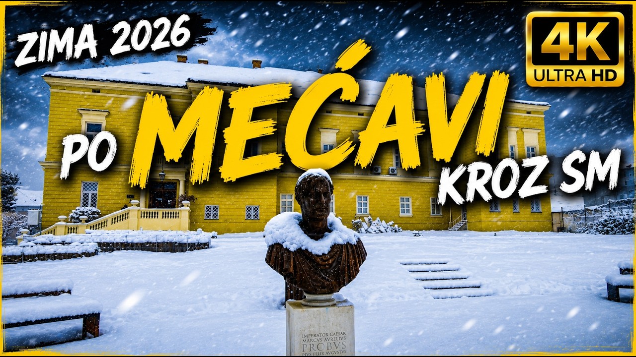 Zima 2026 - Po vejavici kroz Sremsku Mitrovicu