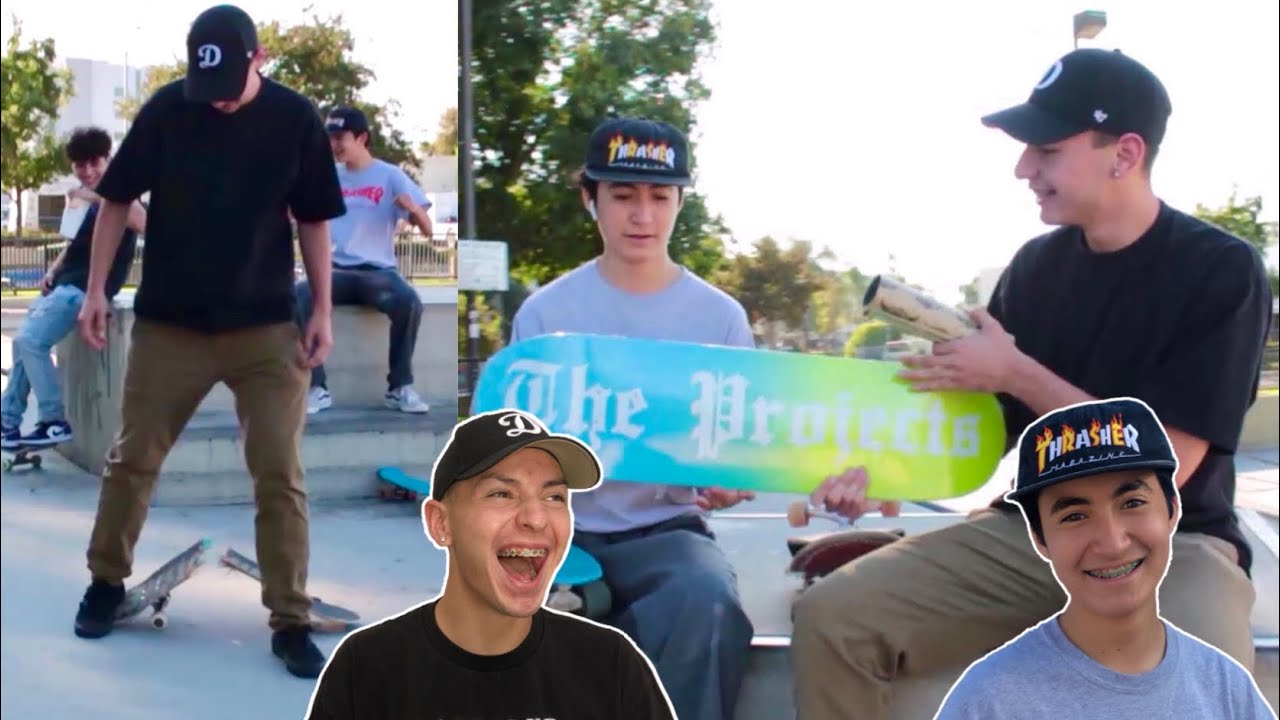 Breaking A Kid’s Skateboard And Surprising Him With A New One!