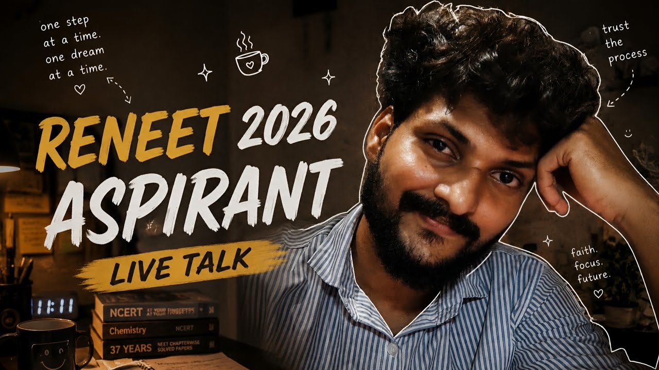 RENEET 2026 Aspirant Live Talk 💔📚 | Pressure, Comeback & Real Talks