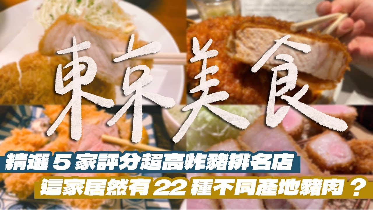 【東京美食】精選5間炸豬排排隊名店！這家居然有22種日本不同產地的豬肉？超厚切系豬排超嫩超好吃？這家沒有事先預訂還吃不到！｜雙人徐✌️