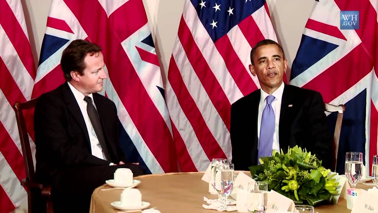 President Obama's Bilateral Meeting with Prime Minister Cameron of the United Kingdom