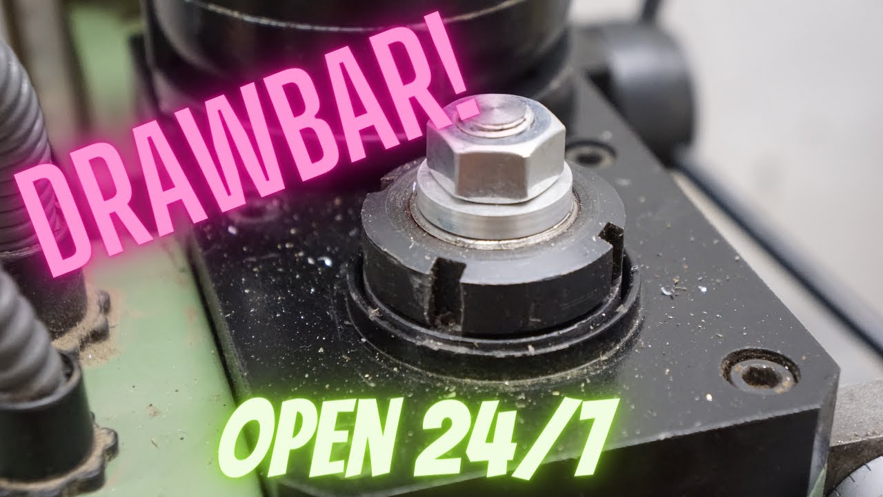 Replacing / Upgrading the Drawbar on my Mini Mill