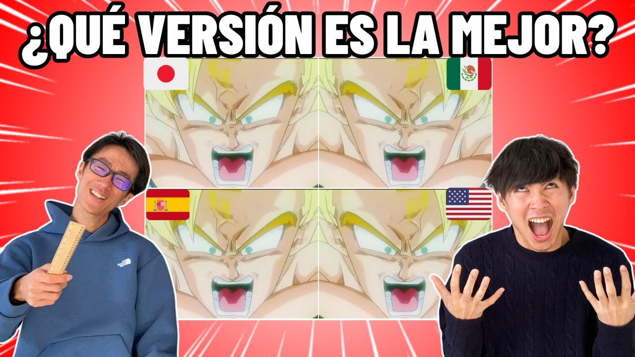 Japoneses Reaccionan a los Doblajes de Drogon Ball Z GOKU SE TRANSFORMA EN SUPER SAIYAJIN 3