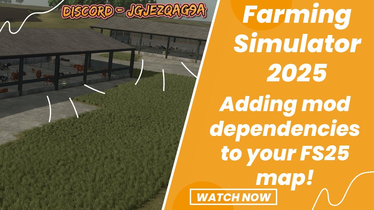 Giants Editor - How to add mod dependencies to your FS25 map!