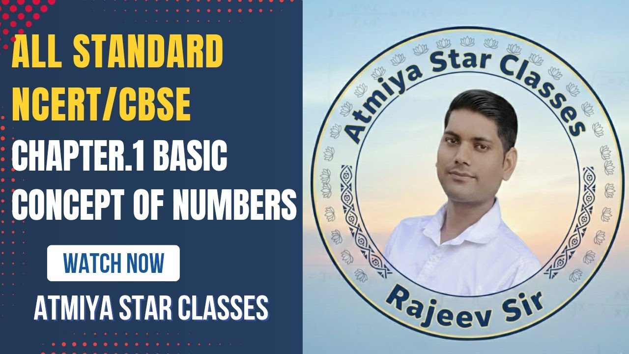 Basic Concepts of Numbers! Class 10th 9th and 8th Maths! By Rajeev Sir Maths