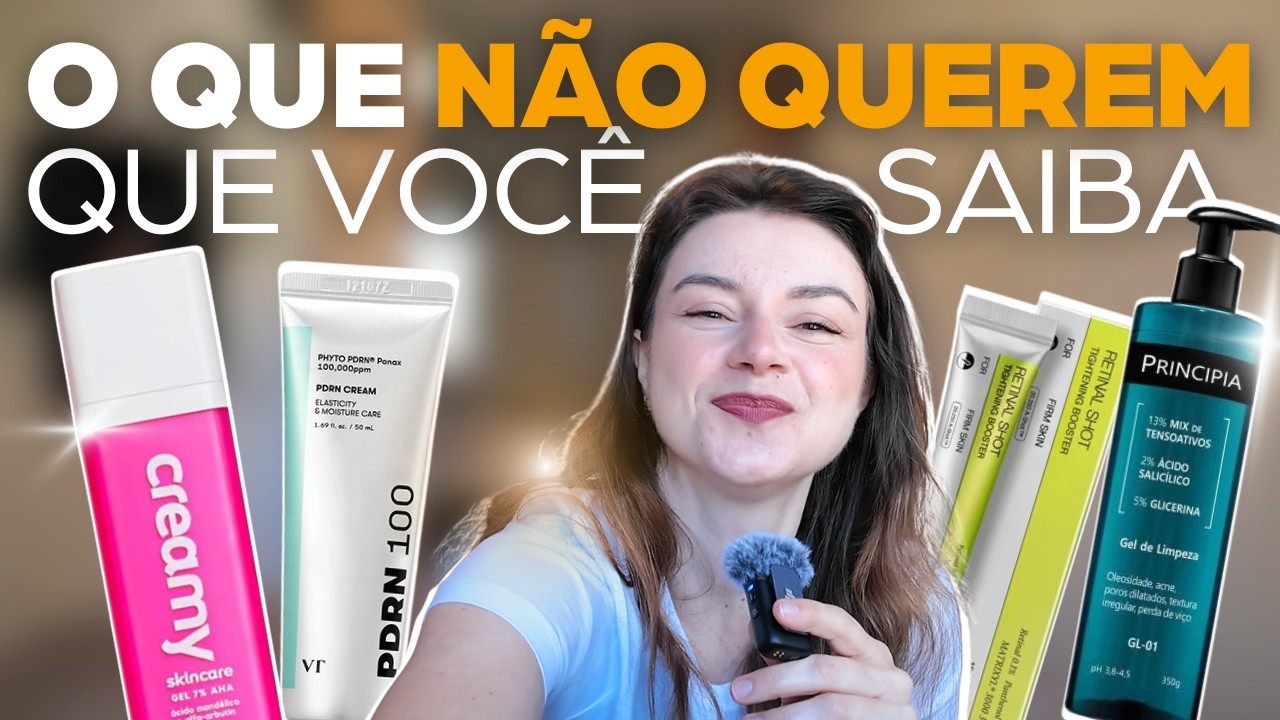 PDRN, Ácido mandélico e Calming cream Vale o hype | Dica de Esteticista