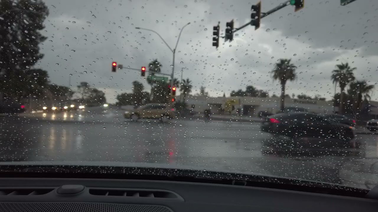 Las Vegas - Driving in the Rain
