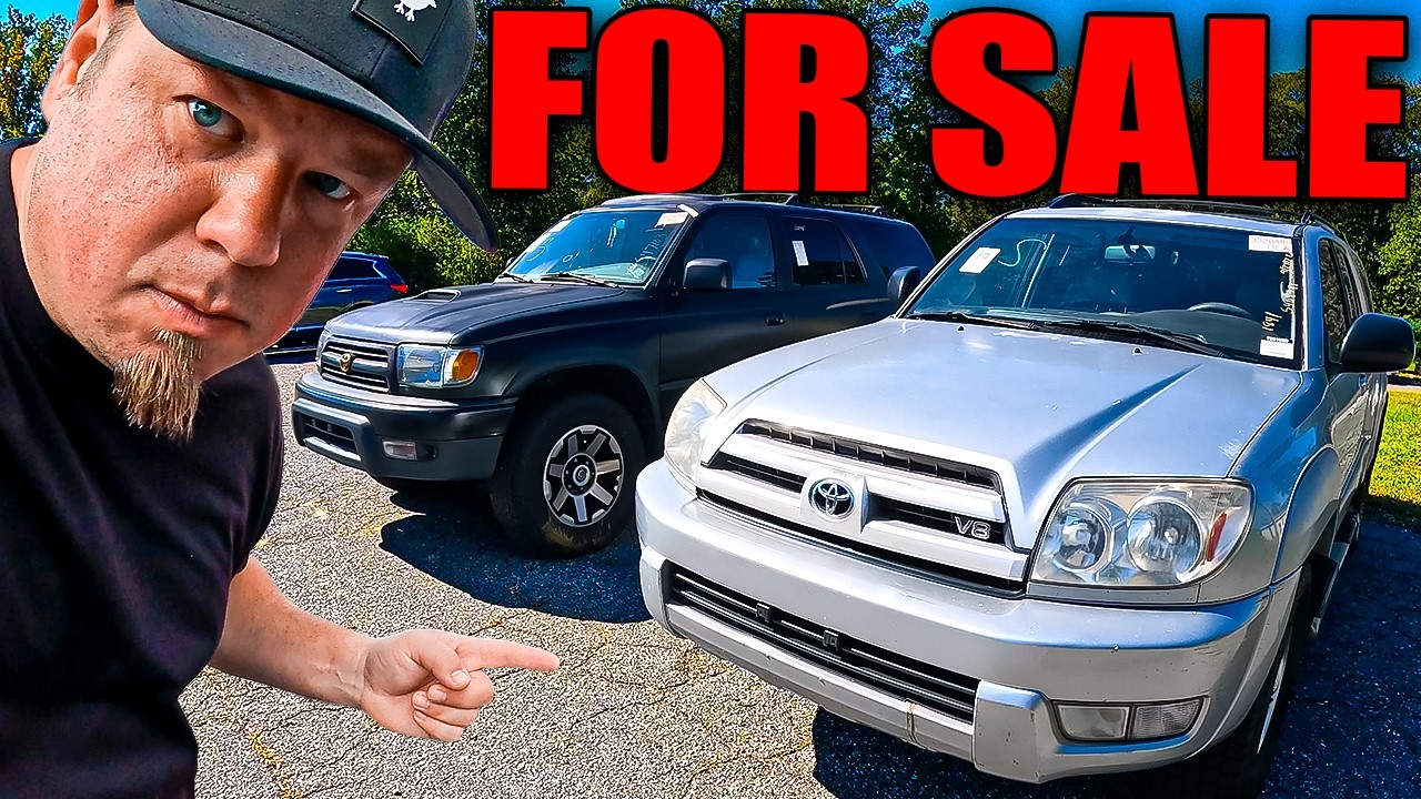 I Bought 2 Toyota 4Runners To Sell For UNDER $5,000