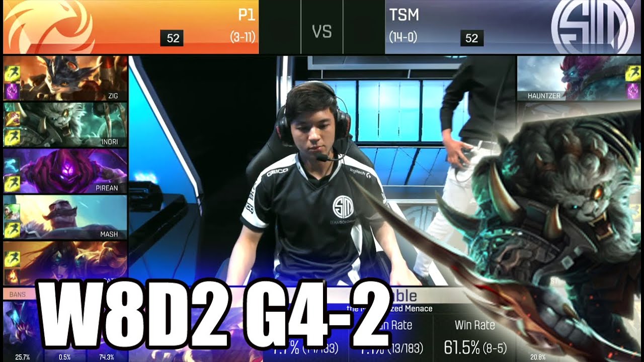 TSM vs Phoenix1 | Game 2 S6 NA LCS Summer 2016 Week 8 Day 2 | TSM vs P1 G2 W8D2 1080p