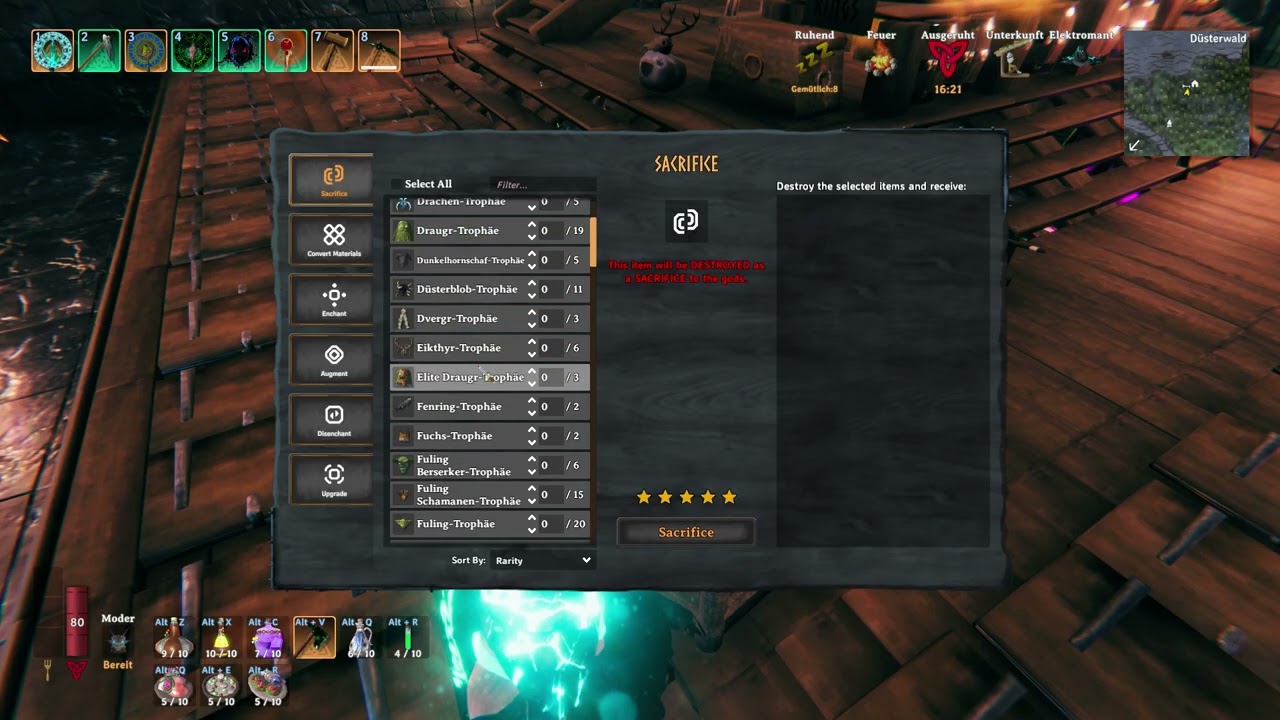Valheim - Epic Loot - Table explanation