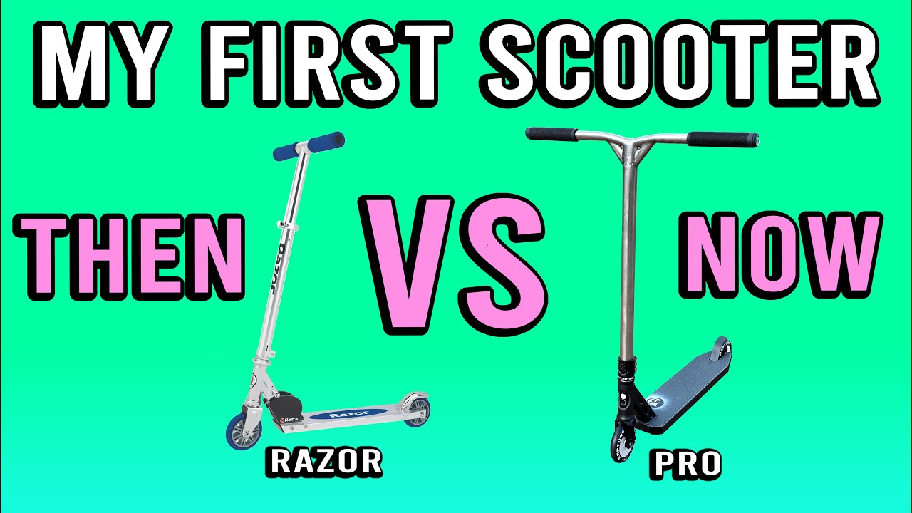 RAZOR SCOOTER VS PRO SCOOTER | Мой первый самокат