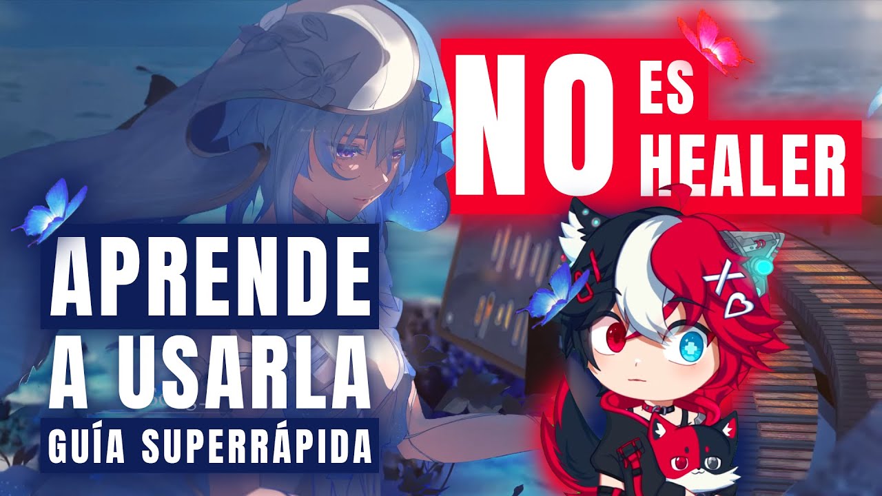 ⚡GUÍA SUPERRÁPIDA de SHOREKEEPER – La usas como healer… lo estás haciendo mal 💀🦋
