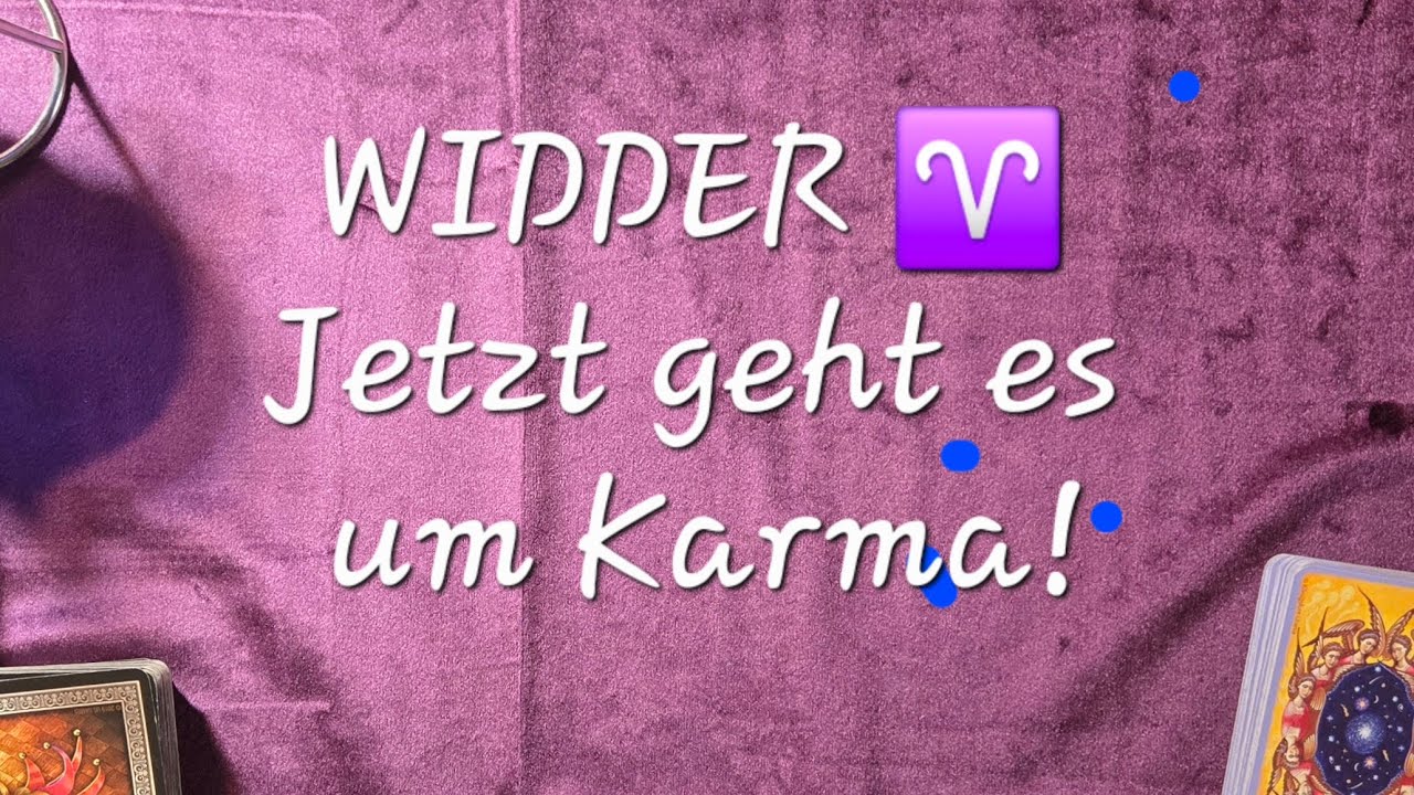 WIDDER ♈️ Karmische Veränderung bis Mitte des Jahres!