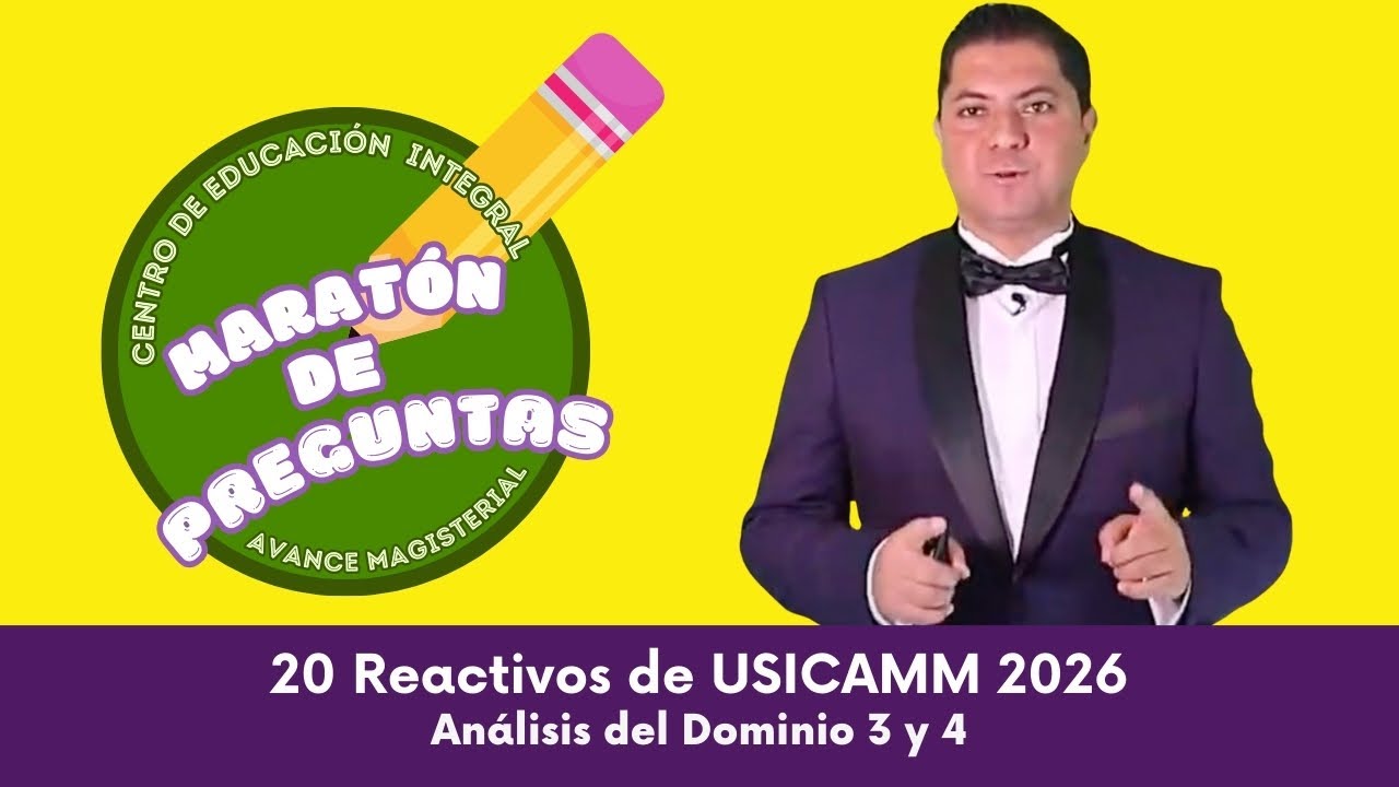 MARATÓN USICAMM – DOMINIOS 3 y 4