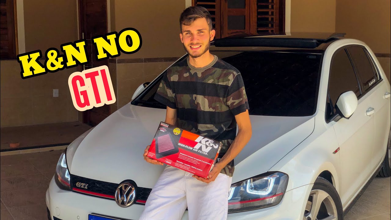 FILTRO K&N INBOX NO GOLF GTI MUDA ALGUMA COISA ?