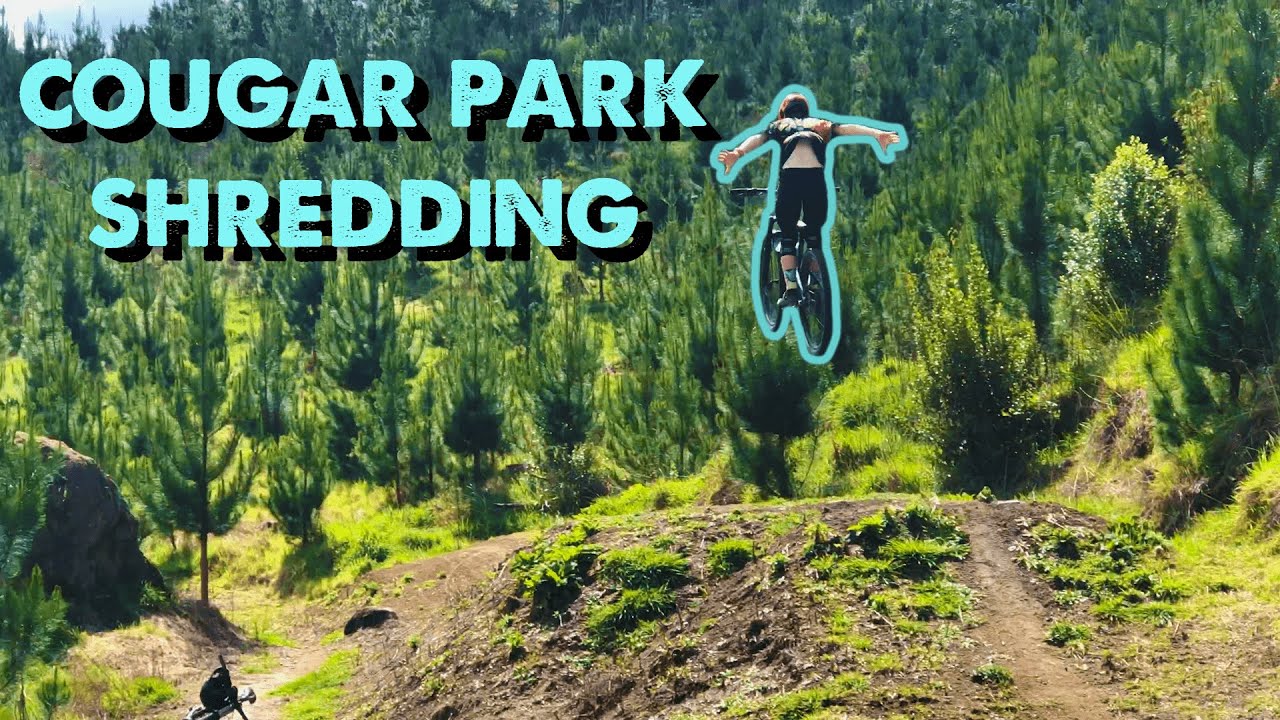 Shredding and Exploring COUGAR MTB PARK! | mtb vlog