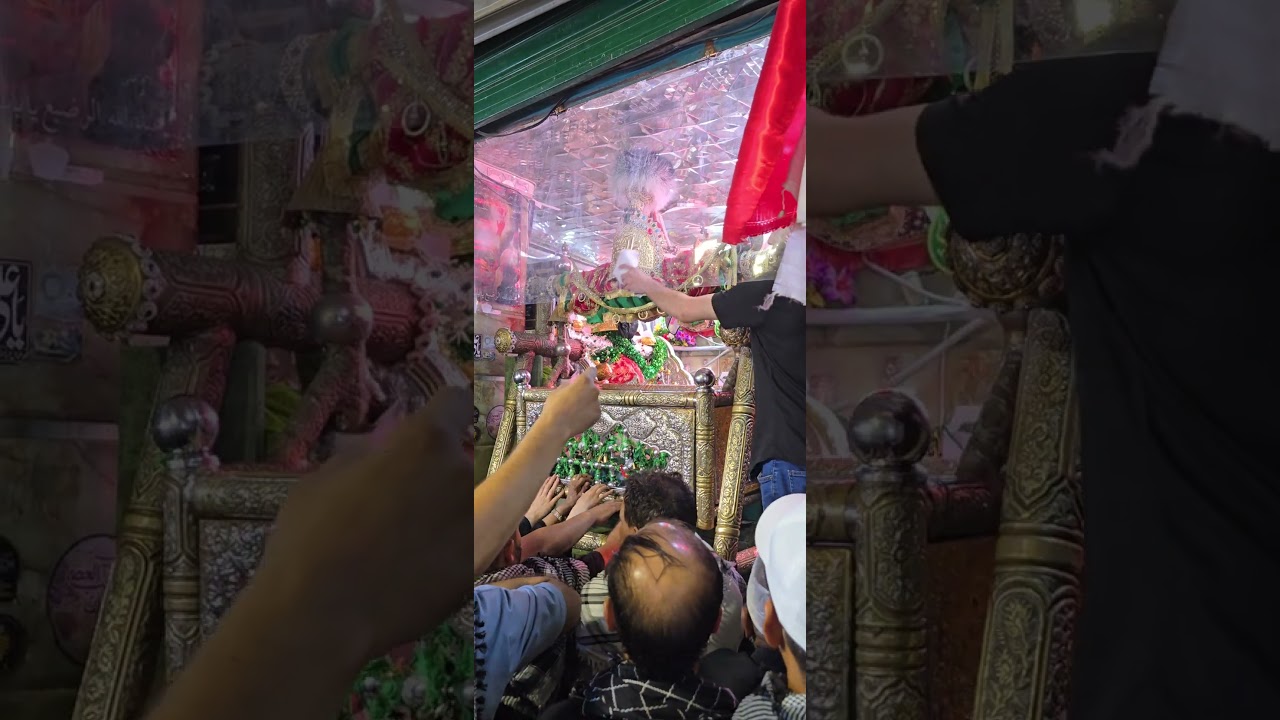 Maqaam e hazrat ali asgar ibn hussain a.s at karbala #arbaeen 2024