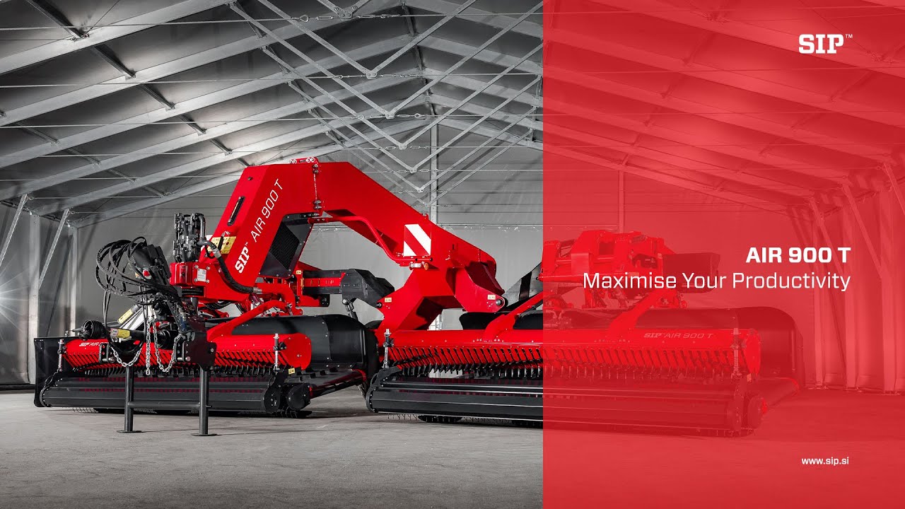 SIP | Pick-up rake AIR HD 900 T Walkaround
