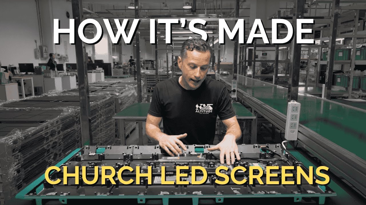 How an LED Screen is Made | Behind the Scenes Manufacturing with Altitude LED Systems